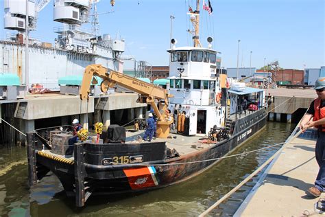USCGC CHOKEBERRY, United States Coast Guard 65-foot Inland Buoy. . Coast guard buoy tender for sale